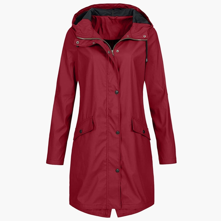 Z kapturem Waterproof Raincoat
