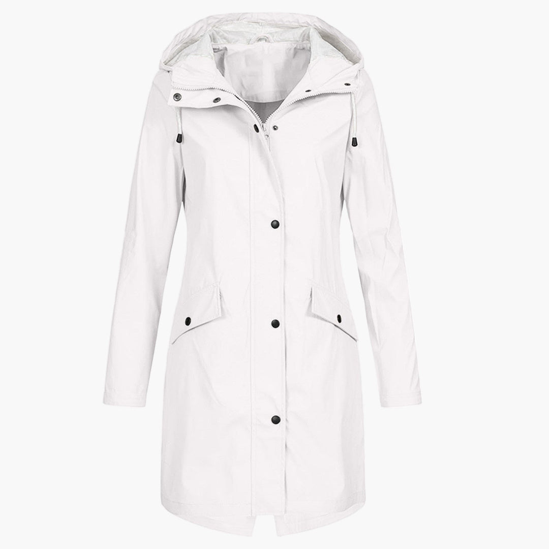 Z kapturem Waterproof Raincoat