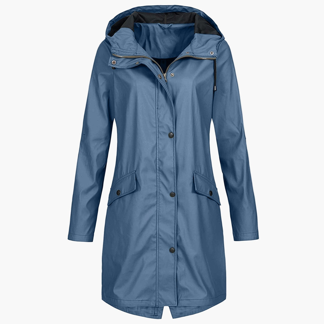 Z kapturem Waterproof Raincoat