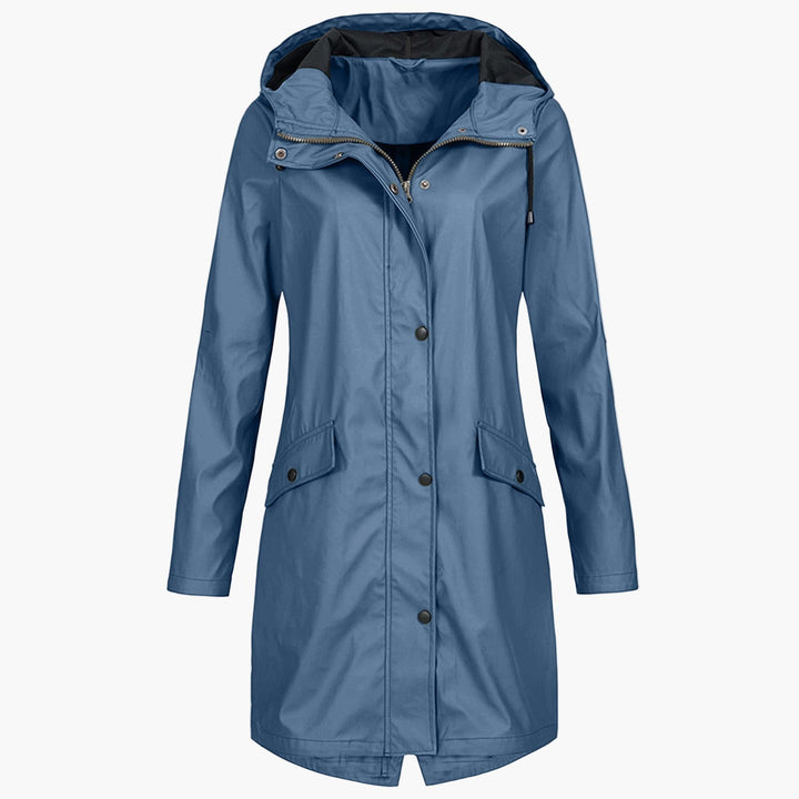 Z kapturem Waterproof Raincoat