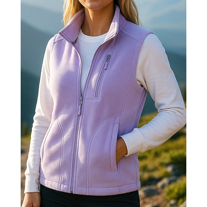Przytulny Zip-Up kamizelka