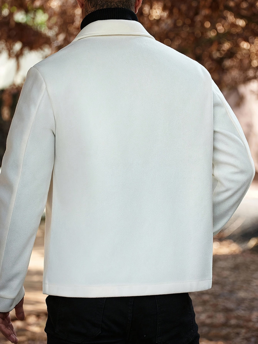 Klasyczny kontrastowy Overshirt