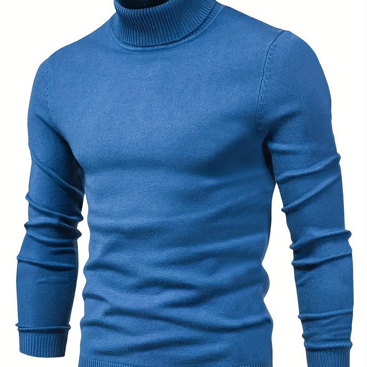 Klasyczny półgolf sweter