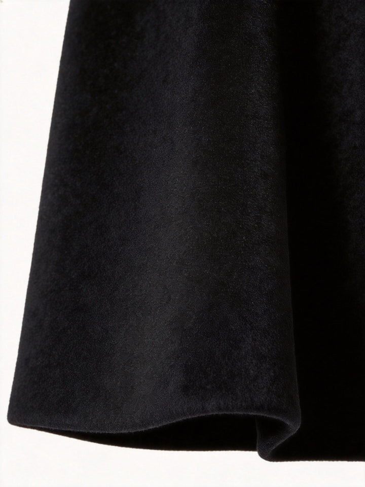 Elegancki długi Trench płaszcz
