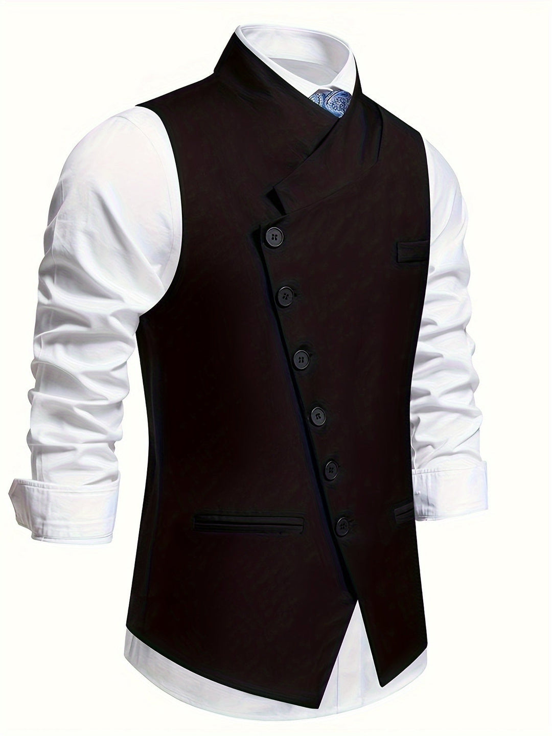 Elegancki Asymmetrical kamizelka