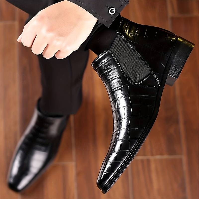 Elegancki wsuwane sztyblety chelsea