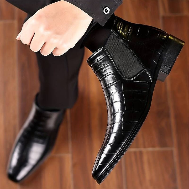 Elegancki wsuwane sztyblety chelsea