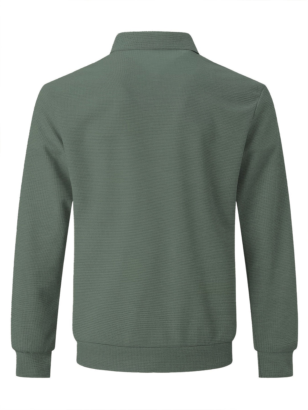 Fakturowany Button-Up kurtka
