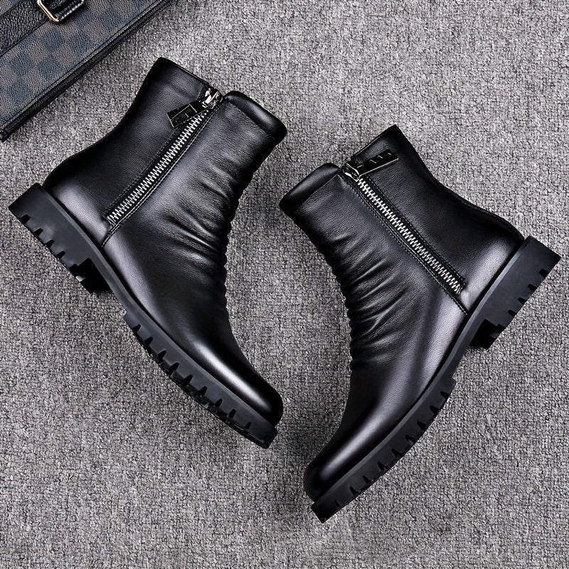 Elegancki zamek-boczny buty
