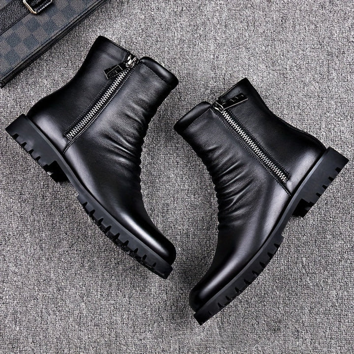 Elegancki zamek-boczny buty