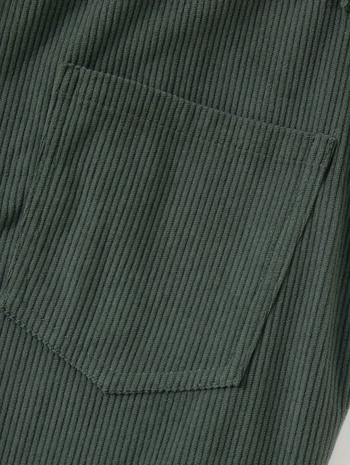 Solidny swobodny-Fit spodnie cargo