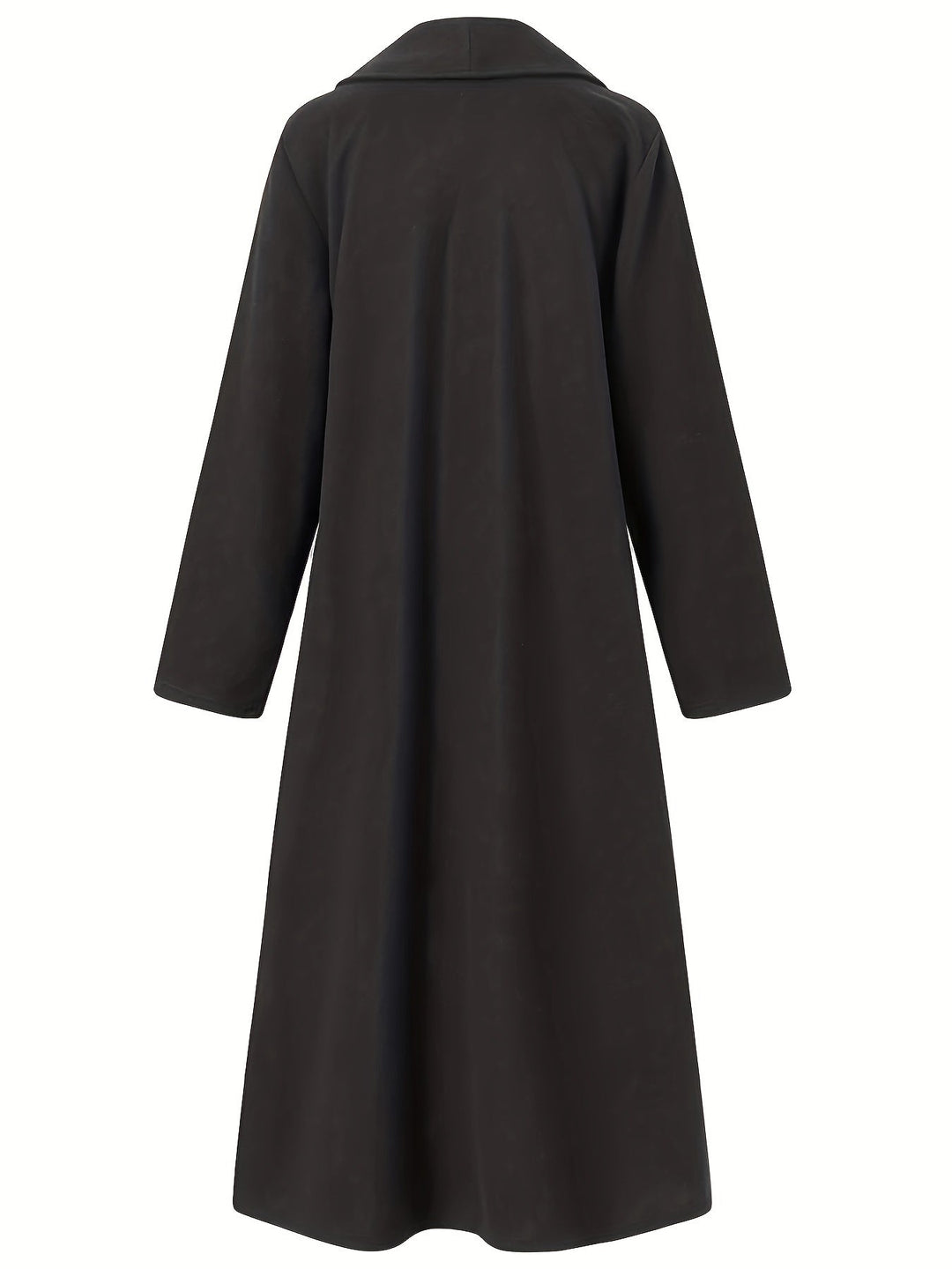 Elegancki wydłużony płaszcz