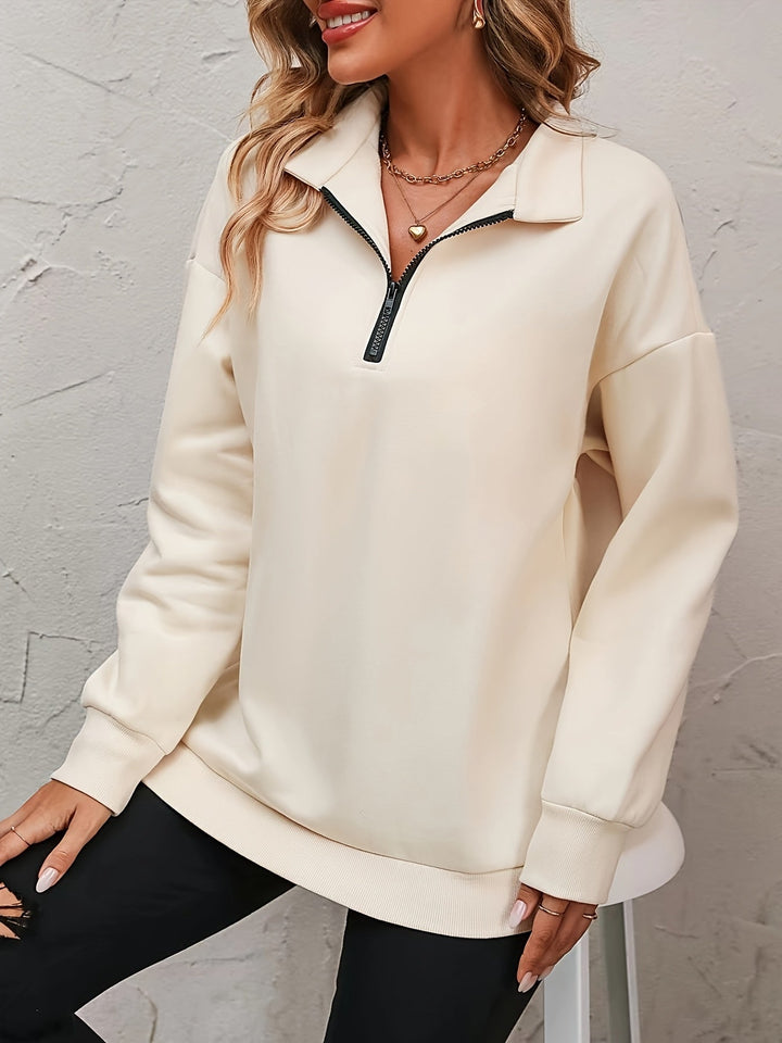 Swobodny zamek 1/2 bluza