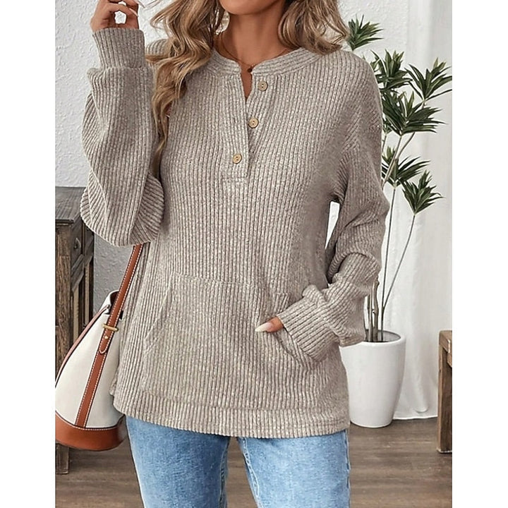 Swobodny Henley top