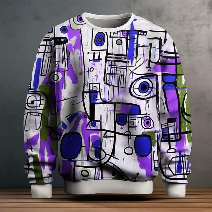 Artful bluza z okrągłym dekoltem