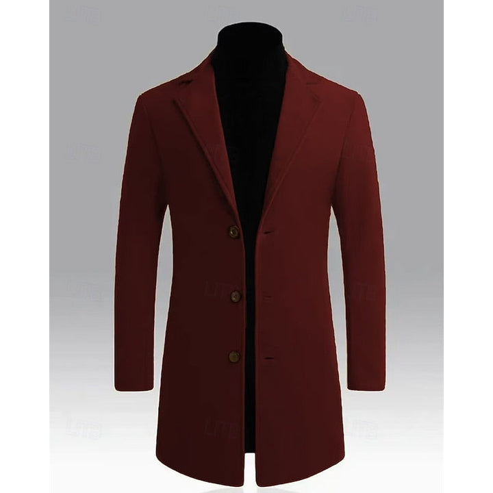 Klasyczny długi Overcoat