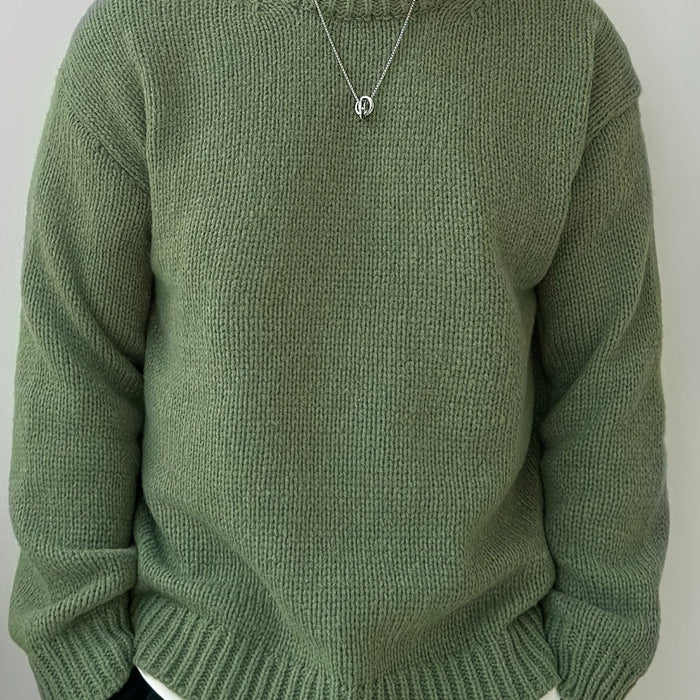 Swobodny Drop-Shoulder sweter