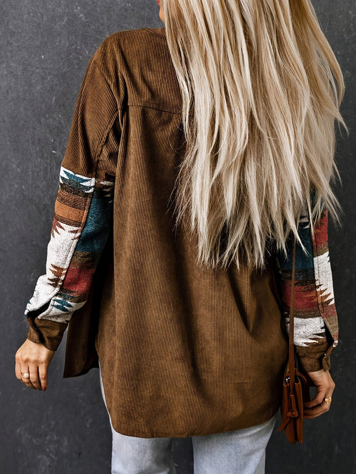 Southwestern wzorzysty kurtka