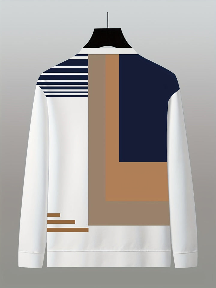 Nowoczesny zamek 1/2 sweter