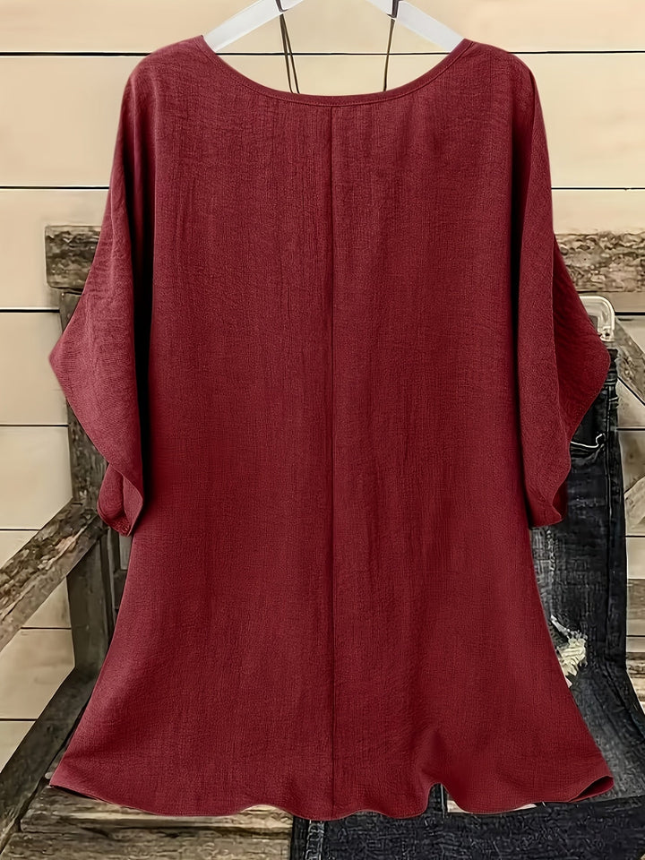 Zwiewny Batwing bluzka