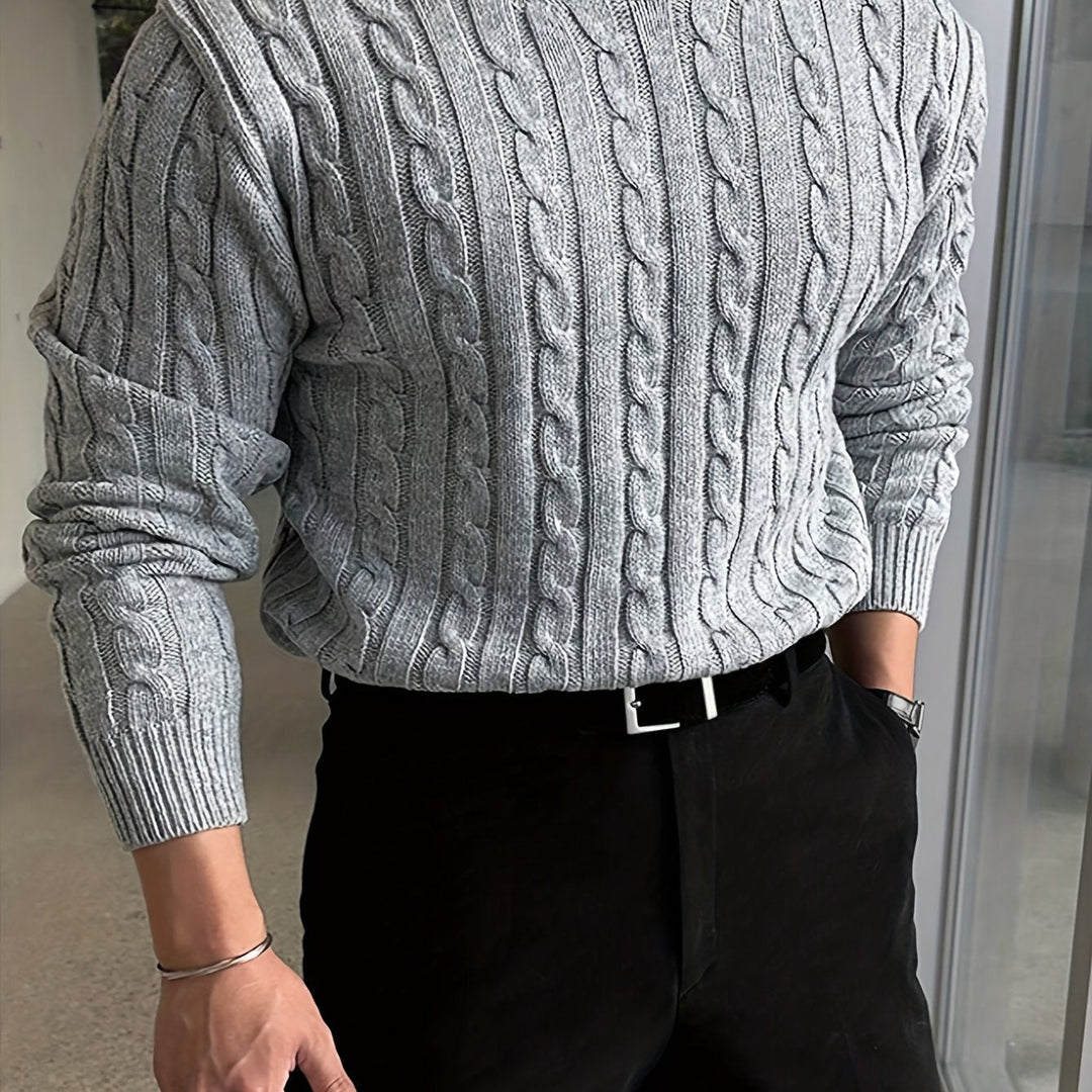 Twisted Cable sweter sweter