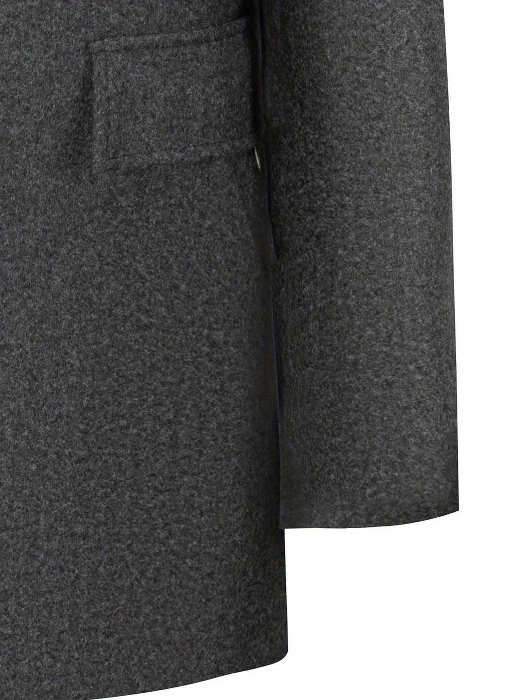 Elegancki Single-Breasted Overcoat