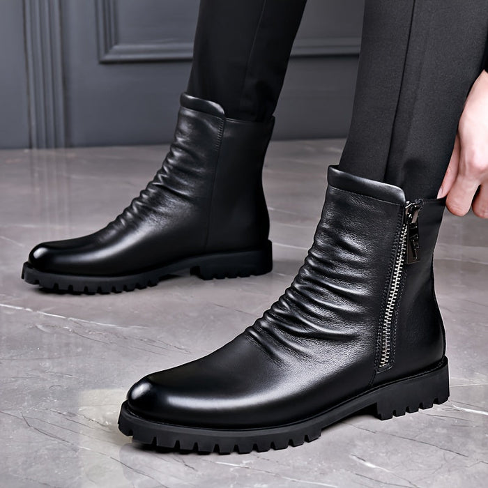 Elegancki zamek-boczny buty
