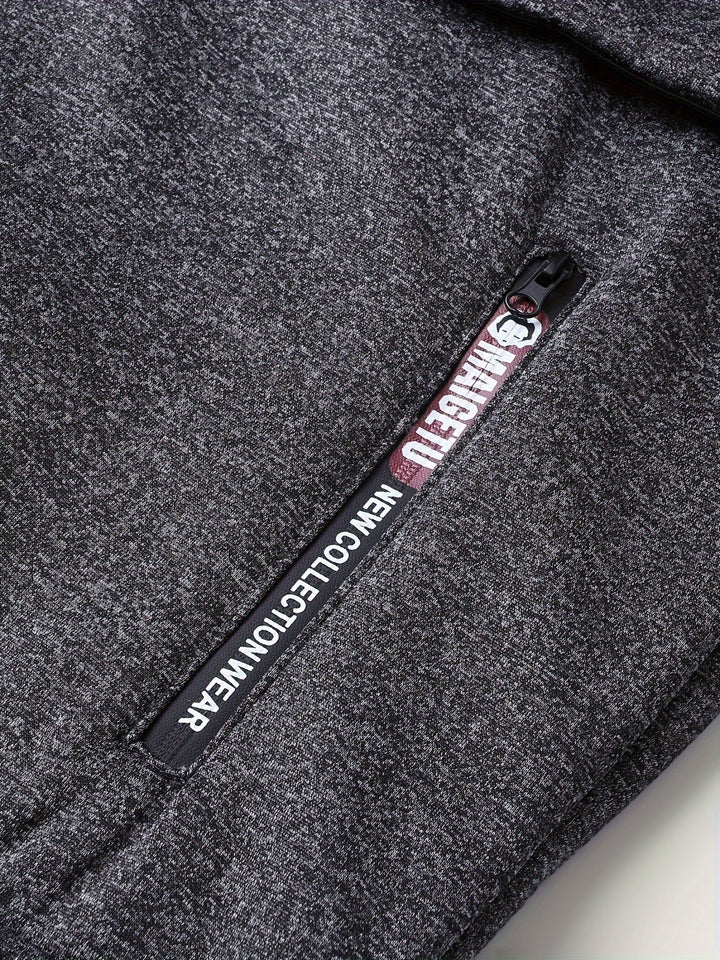 Przytulny z kapturem Zip-Up kurtka