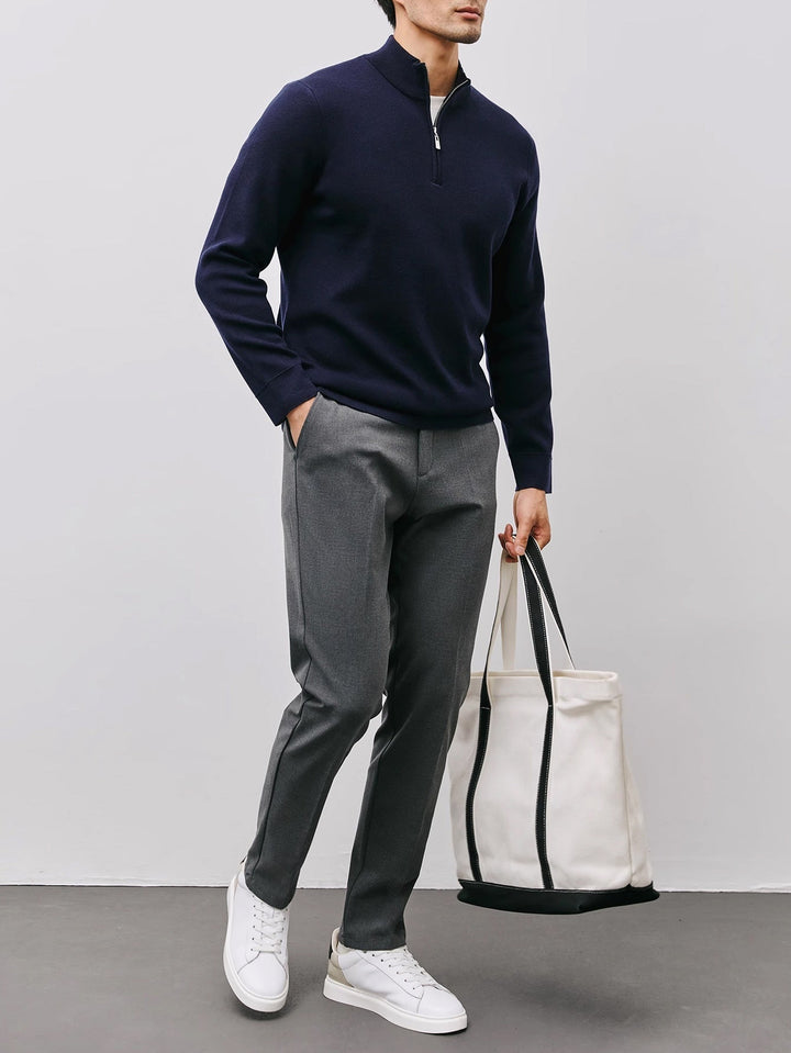 Elegancki zamek 1/4 sweter
