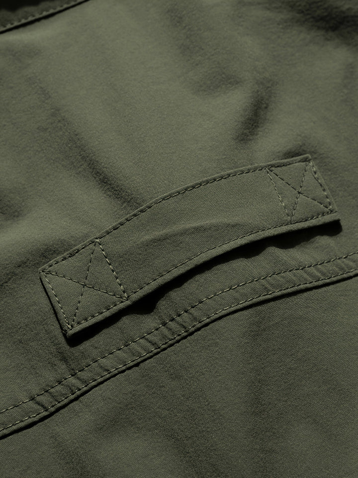 Solidny Multi-Pocket Cargo koszula