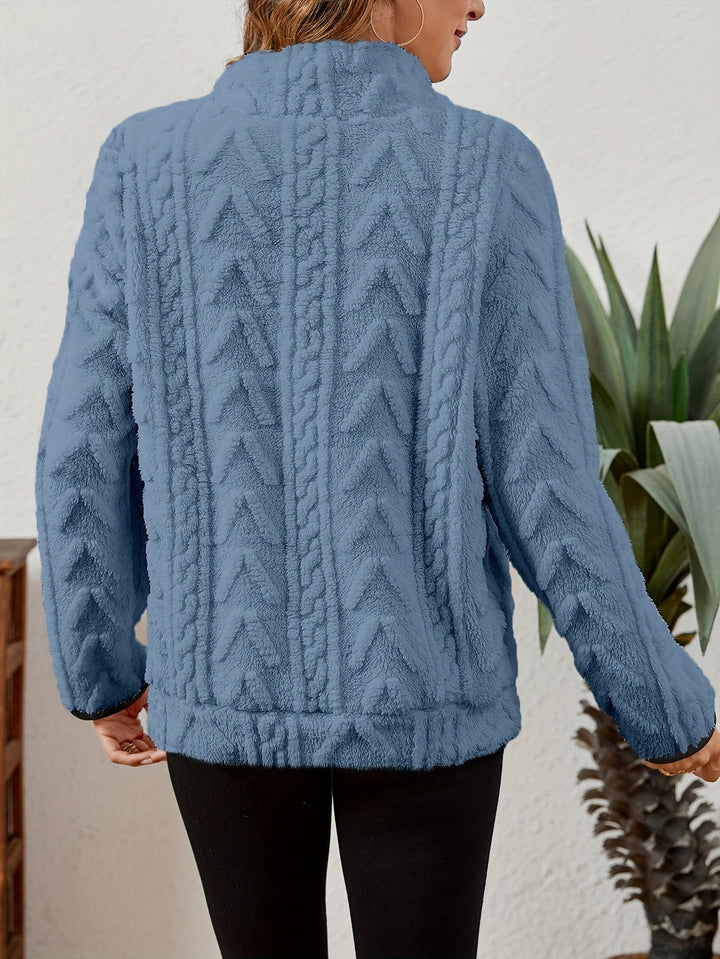 Przytulny zamek 1/2 sweter