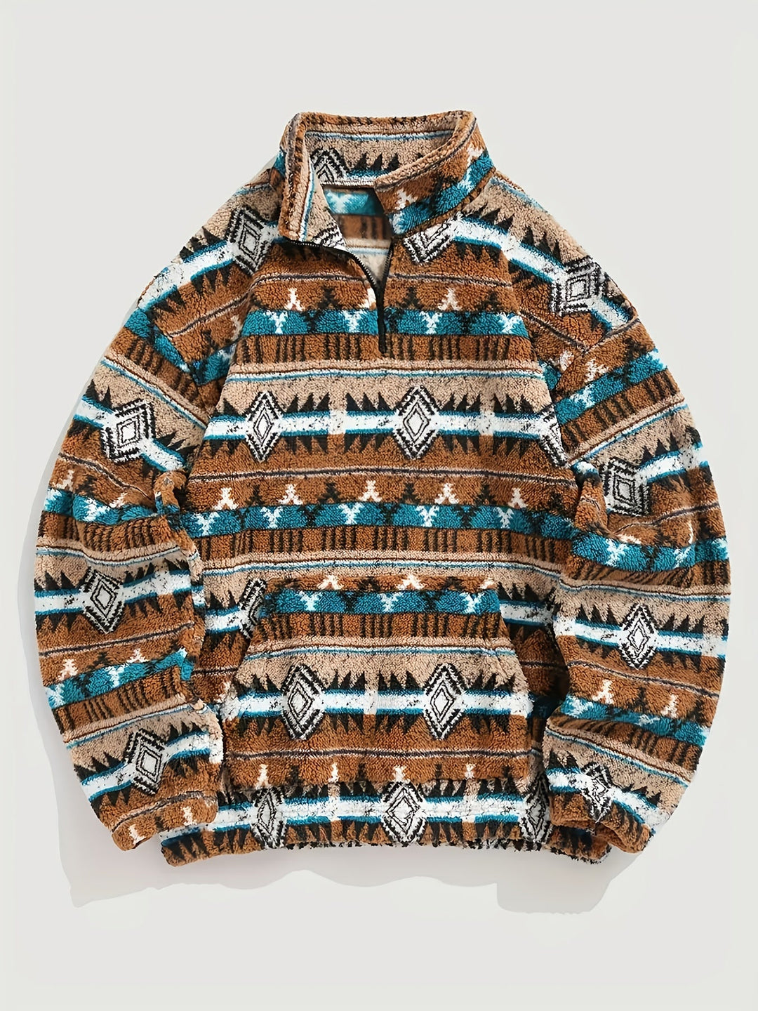 Tradycyjny zamek 1/2 sweter
