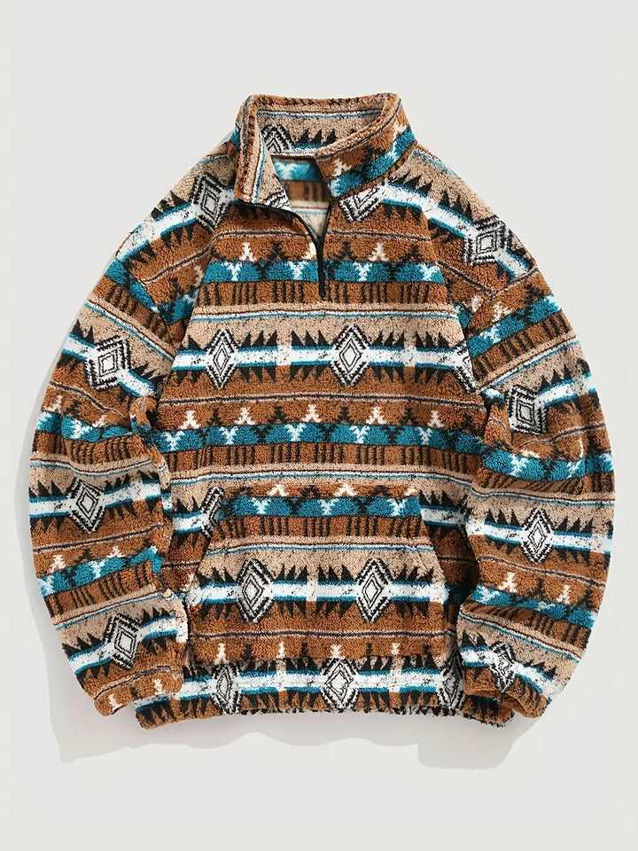 Tradycyjny zamek 1/2 sweter