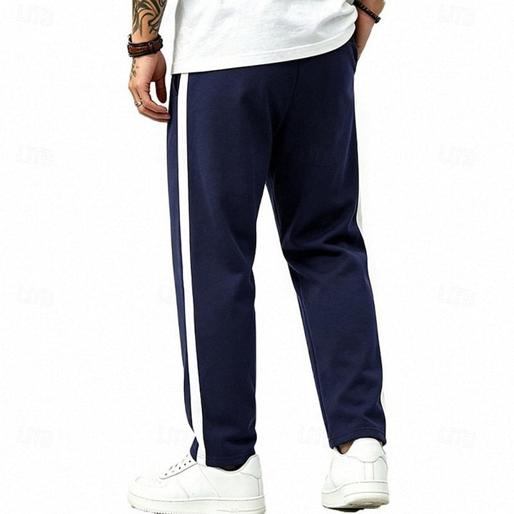 Swobodny Side-Stripe spodnie dresowe