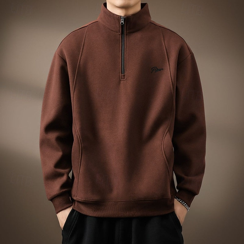 Klasyczny zamek 1/4 bluza