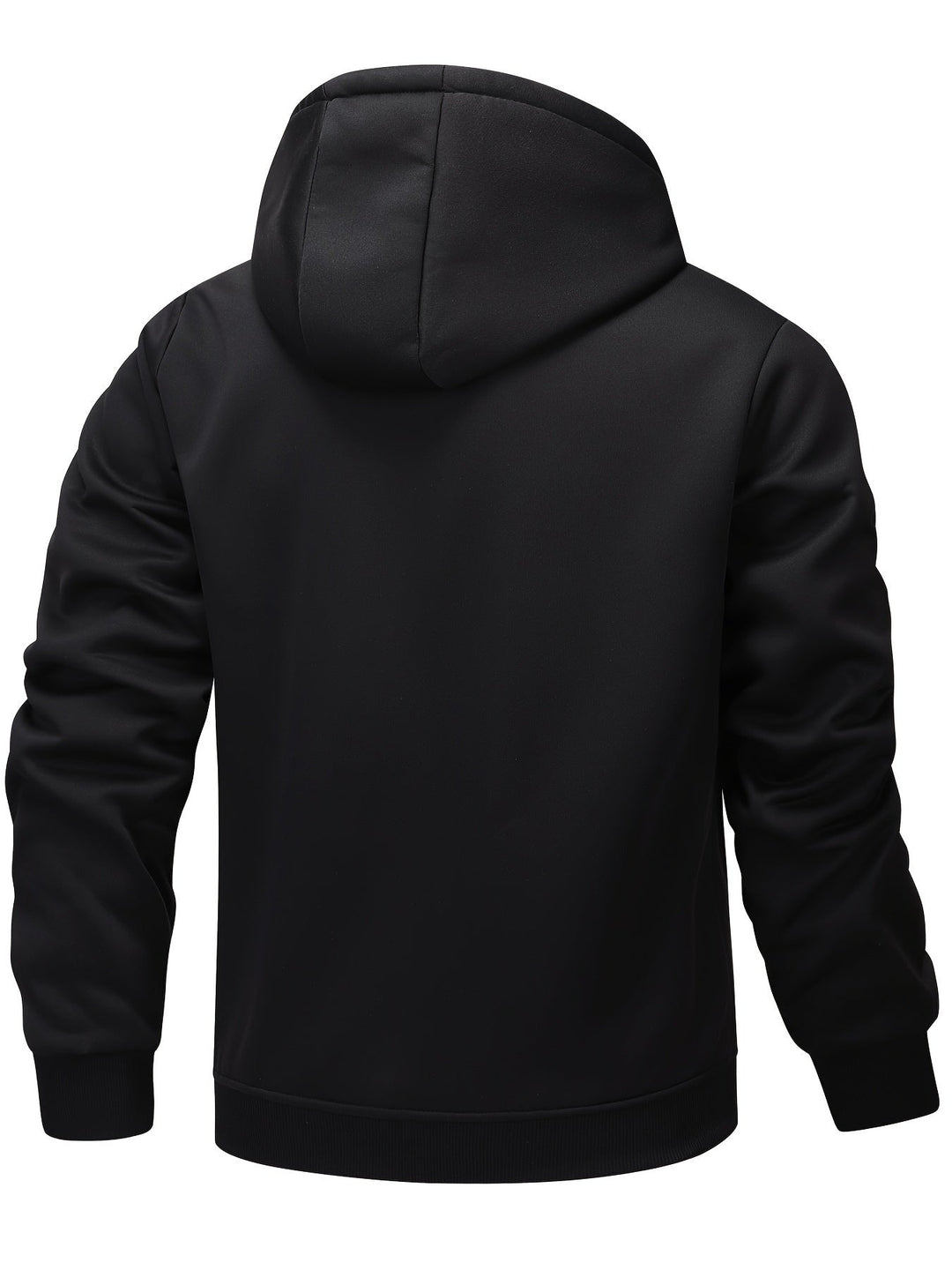 Przytulny z kapturem Zip-Up kurtka