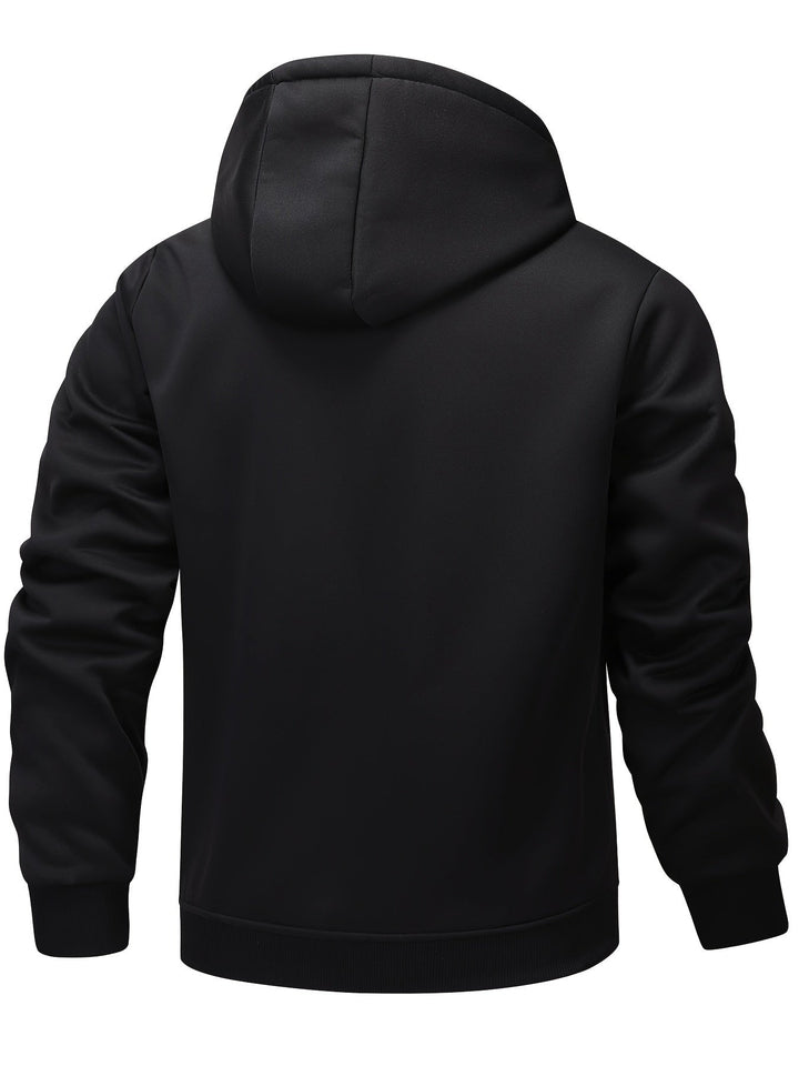 Przytulny z kapturem Zip-Up kurtka