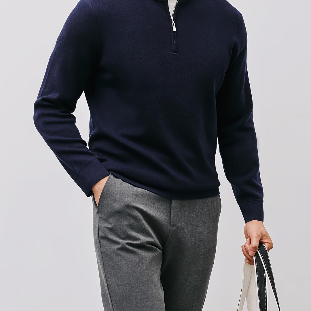 Elegancki zamek 1/4 sweter
