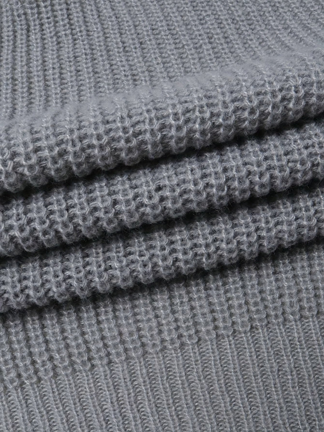 Swobodny Zip-Up kardigan