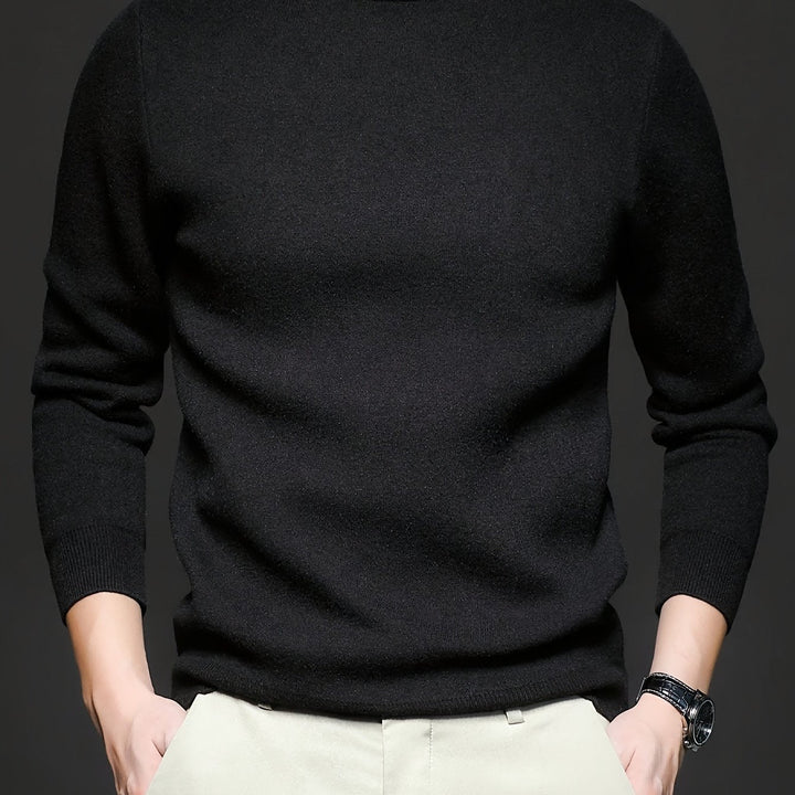 Elegancki półgolf sweter