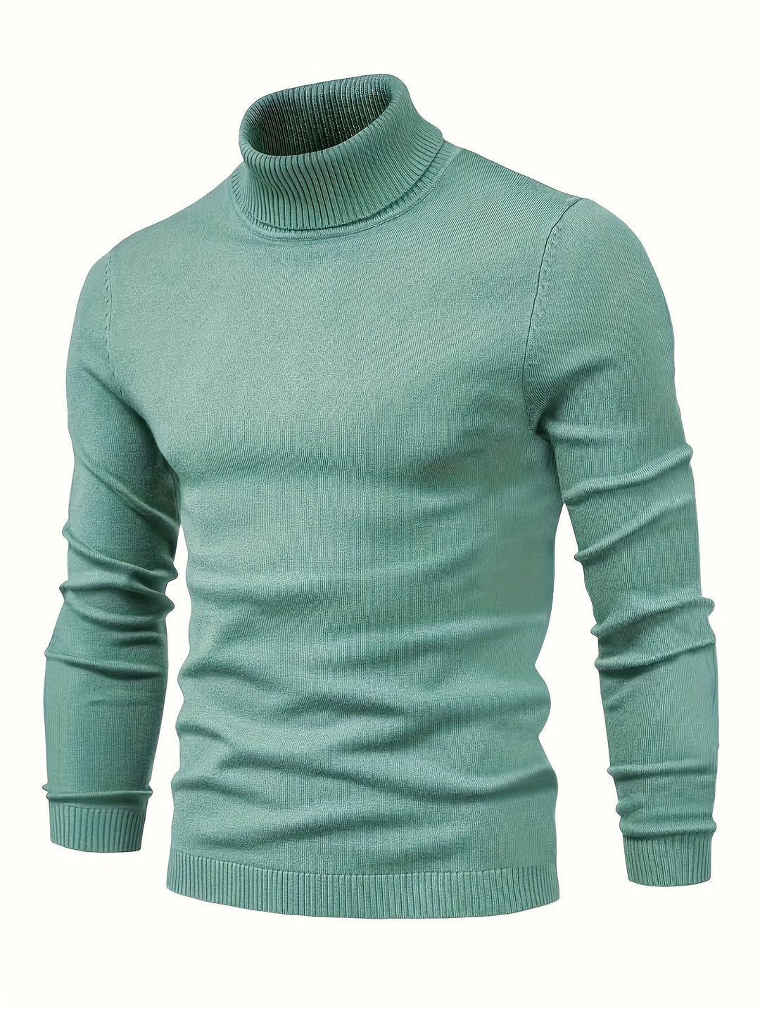 Klasyczny półgolf sweter