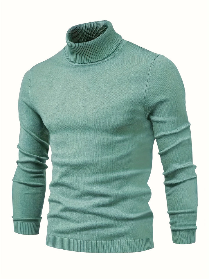 Klasyczny półgolf sweter