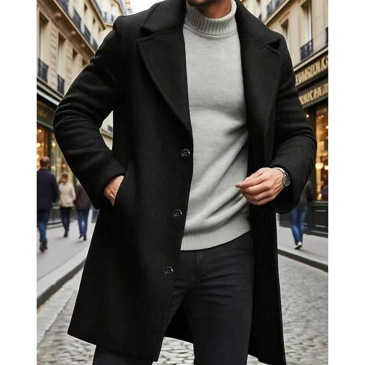 Klasyczny długi Overcoat