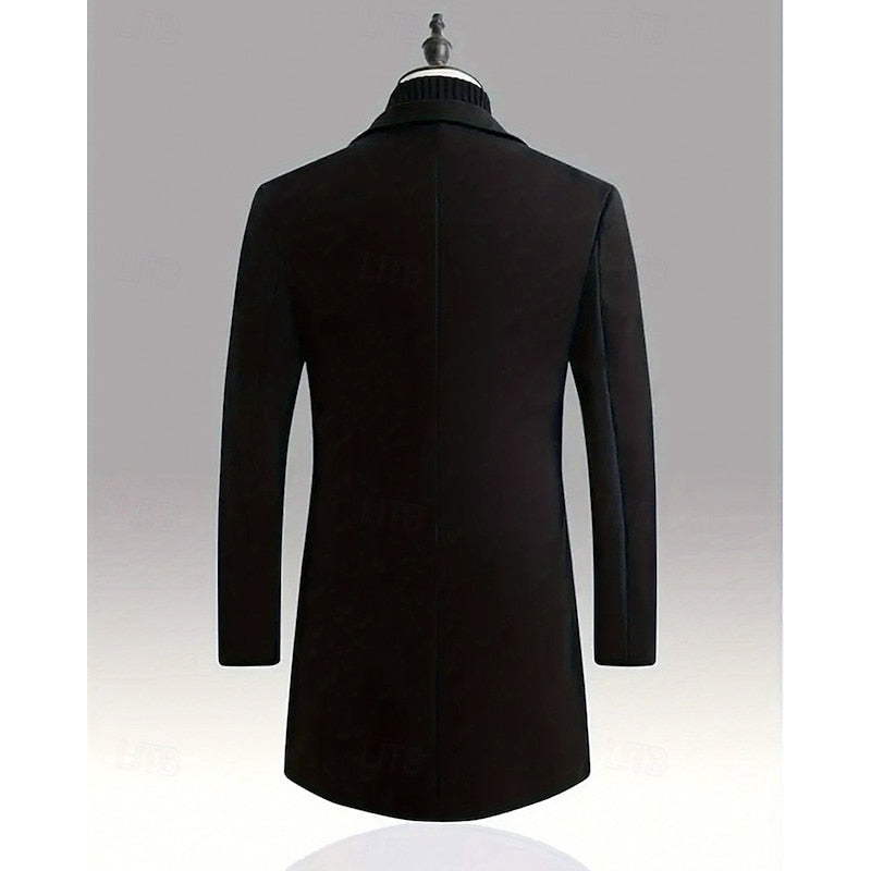 Klasyczny długi Overcoat