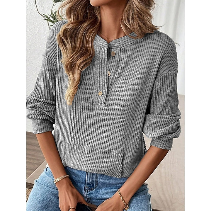 Swobodny Henley top