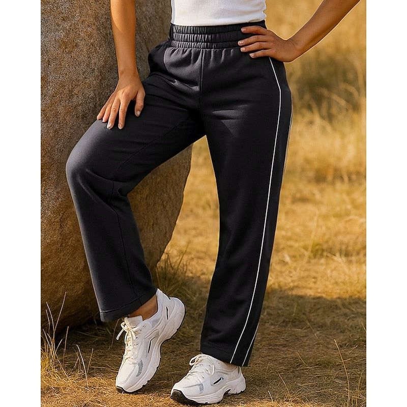 Swobodny Side-Stripe joggery