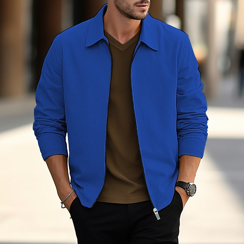 Lekki fakturowany Overshirt