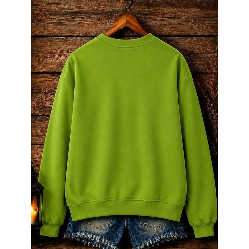 Playful Halloween okrągły dekolt bluza