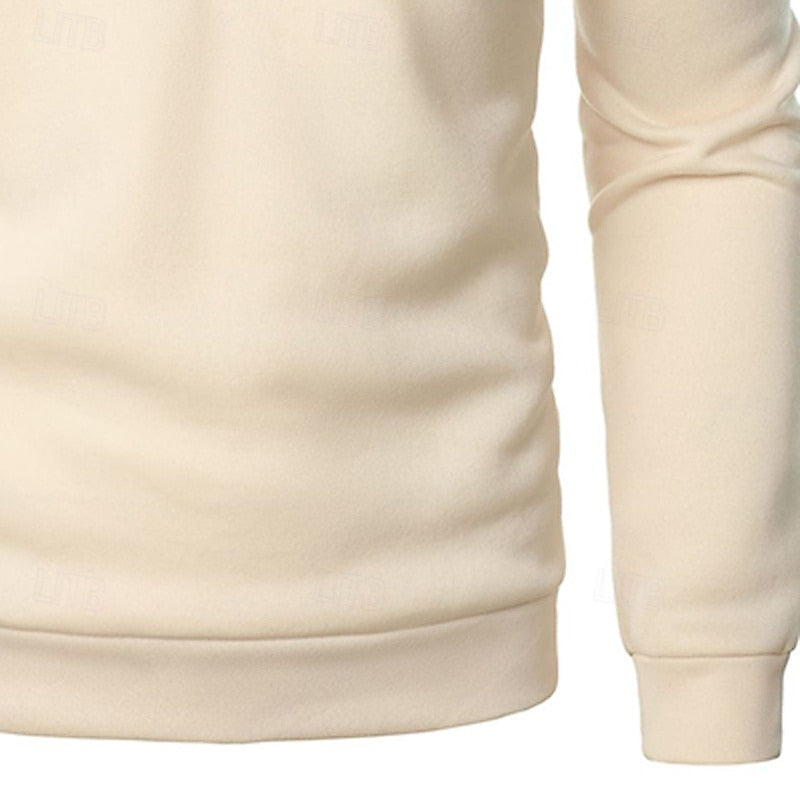 Zamek 1/4 stójka sweter