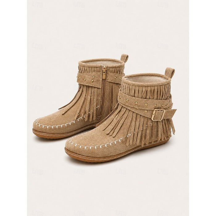 Fringe Moccasin botki